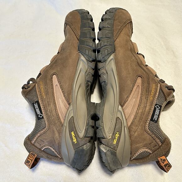Vasque 7071 Hiking Shoe Women’s 7.5 M Brown‎ Suede Vibram Sole No Insoles - Picture 8 of 8